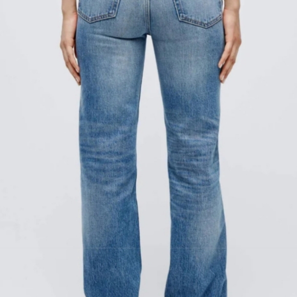Re/done 90S HIGH RISE LOOSE, BLUE HAZE  Size 29 dark and light color - Picture 7 of 15